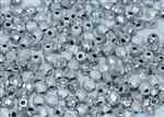 Firepolish 3mm : FP3-00030-27080 - Crystal Etched Labrador Full - 25 Count