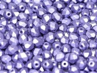 Firepolish 3mm : FP3-29425 - Alabaster Metallic Violet - 25 Count