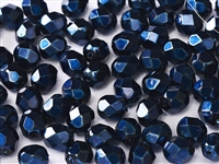 [ NEW ] Firepolish 3mm : FP3-34629 - Jet Heavy Metal Dark Blue - 25 Count