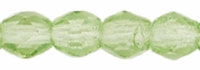 Firepolish 3mm : FP3-5040 - Lime Green - 25 Count