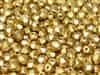 Firepolish 4mm : FP4-29418 - Alabaster Metallic Olivine - 25 Count