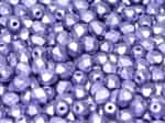 Firepolish 4mm : FP4-29425 - Alabaster Metallic Lavender - 25 Count