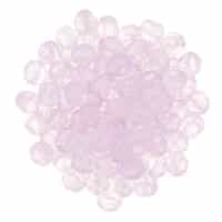 Firepolish 4mm : FP4-75016 - Crystal/Pink - 25 Count