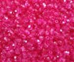 Firepolish 4mm: FP4-K3709 - Coated Hot Cranberry - 25 pieces