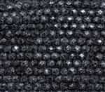 Firepolish 6mm: FP6-23980-45702 - Tweedy Silver- 25 Bead Strand