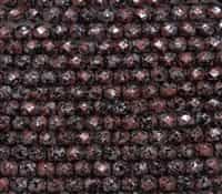 Firepolish 6mm: FP6-23980-45705 - Tweedy Red - 25 Bead Strand