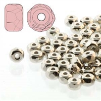 FPMS2300030-NI - 2x3mm Faceted Micro Spacers - Nickel Plate - 25 Pieces