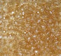 Firepolish Tear Drop 7/5mm:  FPTD-14413 - Luster - Transparent Champagne - 2 Beads