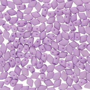 GD6402010-92945 - Matubo Mini GemDuo Beads - 6x4mm - Bondelli Matte Purple - 25 Count