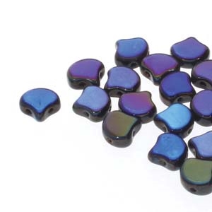 Ginko : GNK8723980-22203 - Jet Azuro - 25 Beads