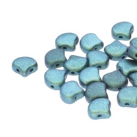 Ginko : GNK8723980-94104 - Polychrome Mint Chocolate - 25 Beads