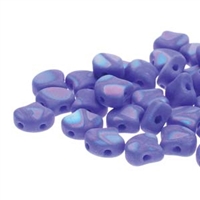 Ginko : GNK7833050-28773BA - Opaque Blue Matte Batik Full AB - 25 Beads