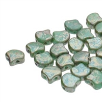 Ginko : GNK7863130-43500 - Opaque Turquoise Rembrandt - 25 Beads