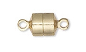 Gold Plated Magnetic Barrel Clasp 8x6x6