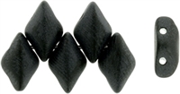 GemDuo-M2398 - GemDuo 2-Hole Beads - 5x8mm - Matte - Jet (approx 55 pcs)