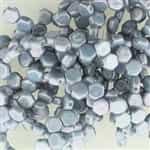 Czech 2-Hole 6mm Honeycomb Beads - HC-03000-14464 Blue Luster - 25 Count