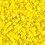5 Grams HTL-404 OP Yellow Miyuki Half Tila Beads