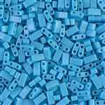 5 Grams HTL-413 OP Turquoise Blue Miyuki Half Tila Beads