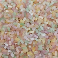 5 Grams HTLMIX-201  Miyuki Pale Silk Mix Half Tila Beads