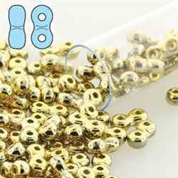 INF36-00030-26440 - Infinity Beads 3x6mm - Full Amber - 8 Gram Tube (approx 100 pcs)