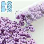 INF36-25012 - Infinity Beads 3x6mm - Pastel Lilac - 8 Gram Tube (approx 100 pcs)