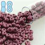 INF48-25031 - Infinity Beads 4x8mm - Pastel Burgundy - 7.5 Gram Tube (approx 90 pcs)