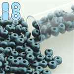 INF48-25033 - Infinity Beads 4x8mm - Pastel Petrol - 7.5 Gram Tube (approx 90 pcs)