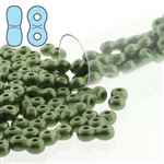 INF48-25034 - Infinity Beads 4x8mm - Pastel Olivinie - 7.5 Gram Tube (approx 90 pcs)