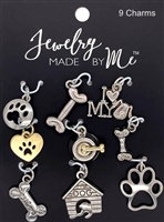 Dog Charms - 9 Piece Multi Set