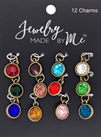 Birthstones Charms - 12 Piece Multi Set