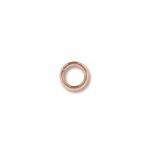 5mm Round Jump Rings - Copper -plated - 1 Gross(144) per Bag