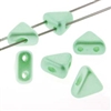 Kheops par Puca : KHP06-00030-25025 - Pastel Light Green/Chrysolite - 25 Beads
