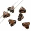 Kheops par Puca : KHP06-023980-45703 - Tweedy Copper - 25 Beads