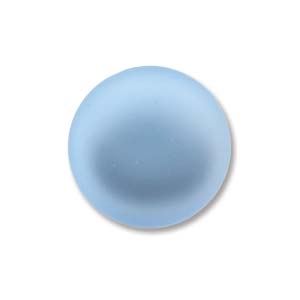 Lunasoft Cabochon - 14mm Round - Sky Blue - Sold Individually