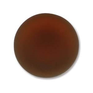 Lunasoft Cabochon - 18mm Round - Copper - Sold Individually