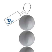 Preciosa Maxima 6mm Pearl - Ceramic Grey - 21 Pearls per Strand