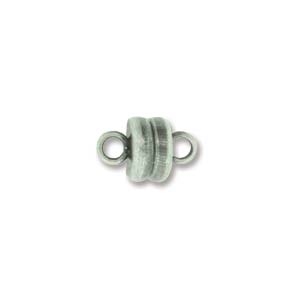 MGN06ASP - Magnetic Clasp 6mm Antique Silver Plate