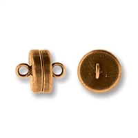 MGN12ACP - Magnetic Clasp 8mm Antique Copper Plate