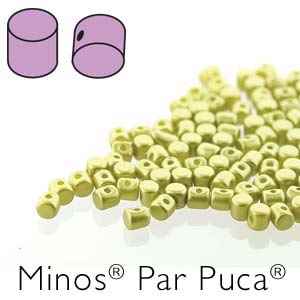 MinosÂ® par PucaÂ® : MNS253-02010-25021 - Pastel Lime - 4 Grams - Approx 90-95 Beads