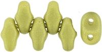 MiniDuo-29482 - MiniDuo 2x4mm : Satin Metallic Chartreuse - 25 Count