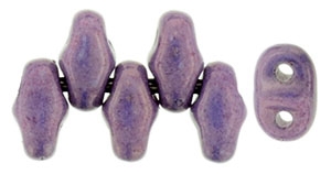 MiniDuo-P15726 - MiniDuo 2/4mm : Luster - Opaque Amethyst - 25 Count