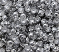 PB-00030-27001 - Czech Piggy Beads 4x8mm - Crystal Labrador - 25 Beads