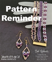 Amethyst Opal themed colorway Pattern Reminder