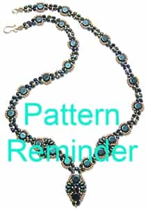 Deb Roberti's Babette Necklace & Earrings Pattern Reminder