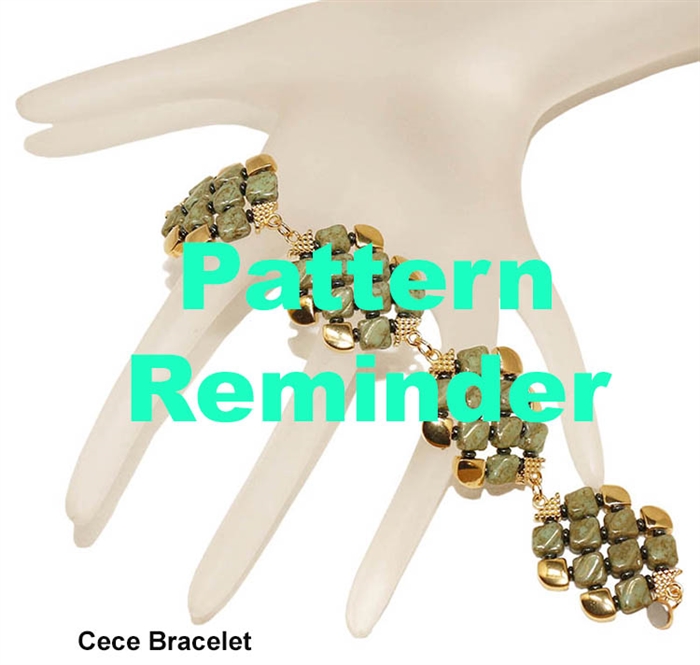 BeadSmith Exclusive Cece Bracelet Pattern Reminder