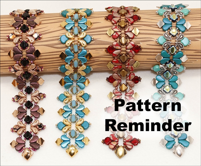 BeadSmith Exclusive Jubilee Bracelet Pattern Reminder