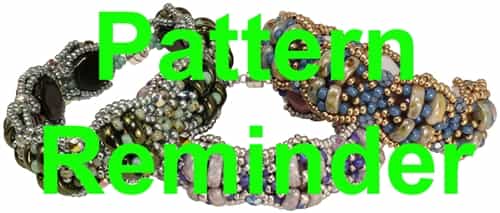 BeadSmith Exclusive Lunetta Pattern Reminder