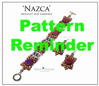 BeadSmith Exclusive Nazca Bracelet & Earrings Pattern Reminder