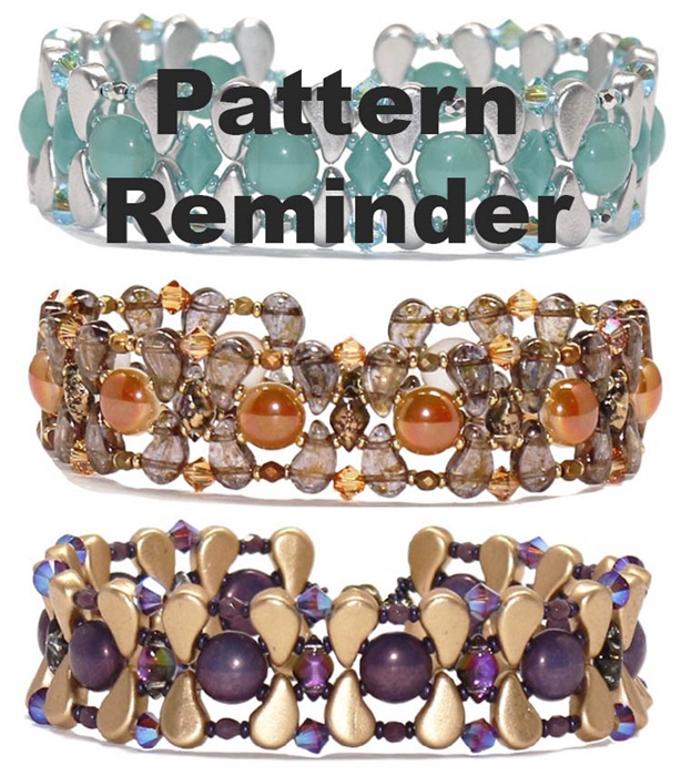 BeadSmith Exclusive Syra Bracelet Pattern Reminder