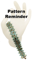 BeadSmith Exclusive Town Square Bracelet Pattern Reminder